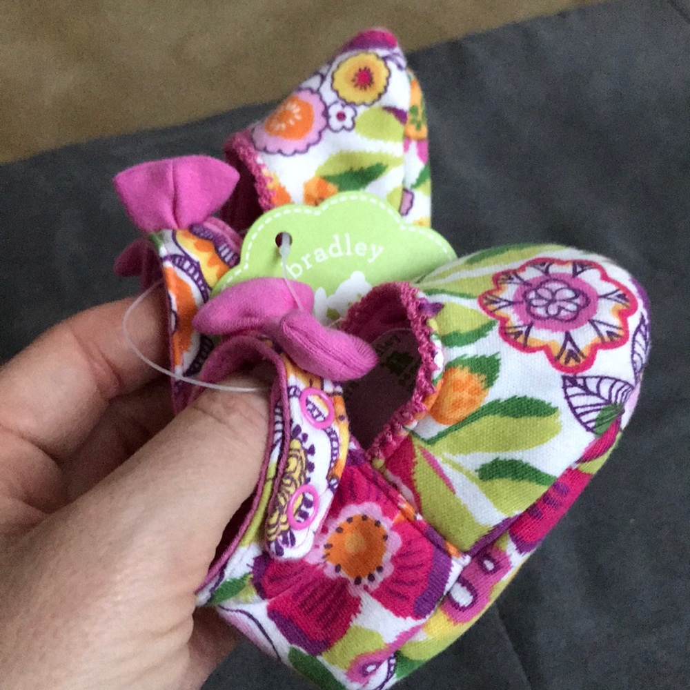 Vera Bradley baby booties